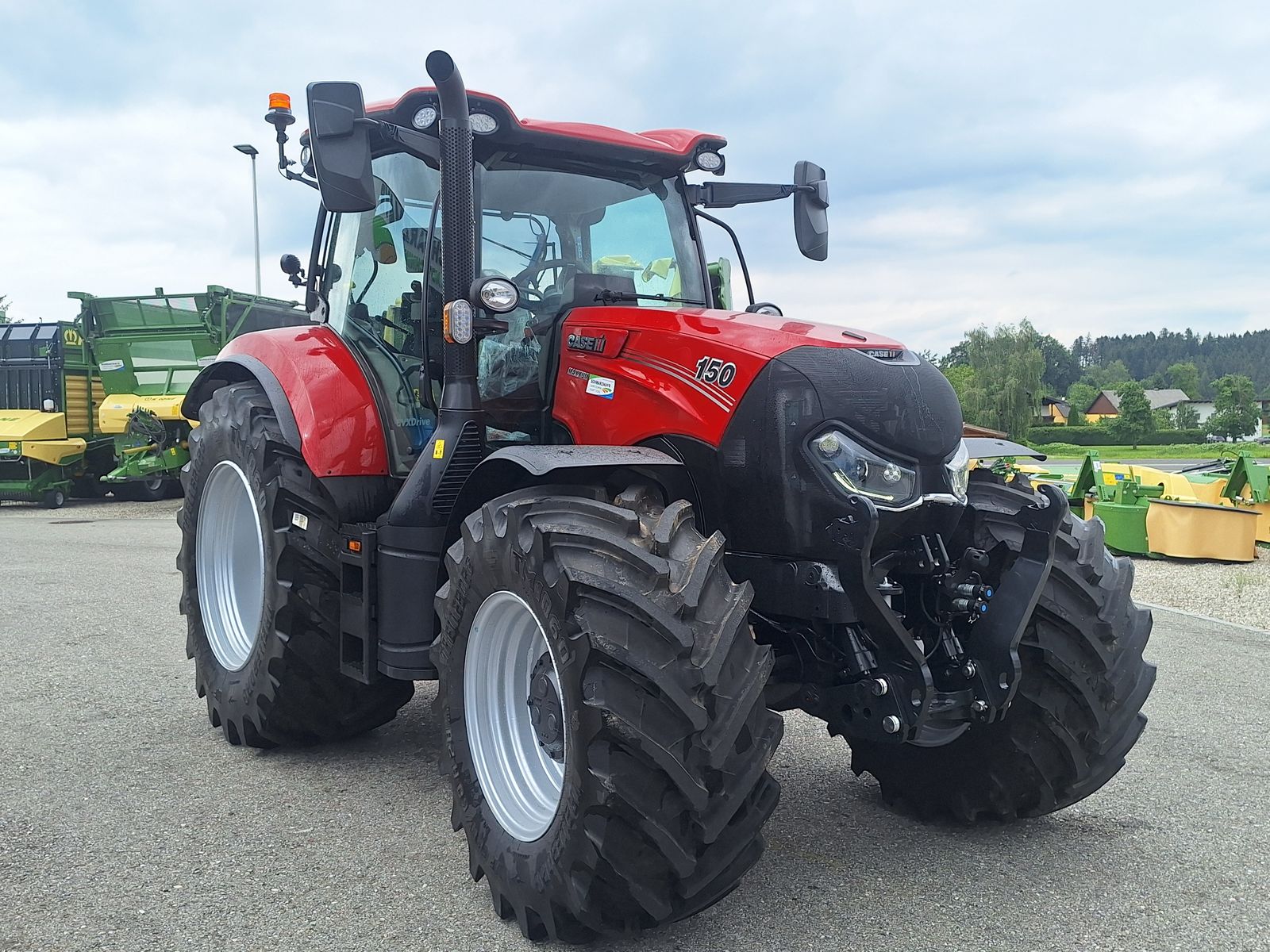 Seitenansicht - Case IH Maxxum 150 CVX Seitenansicht - Case IH Maxxum 150 CVX