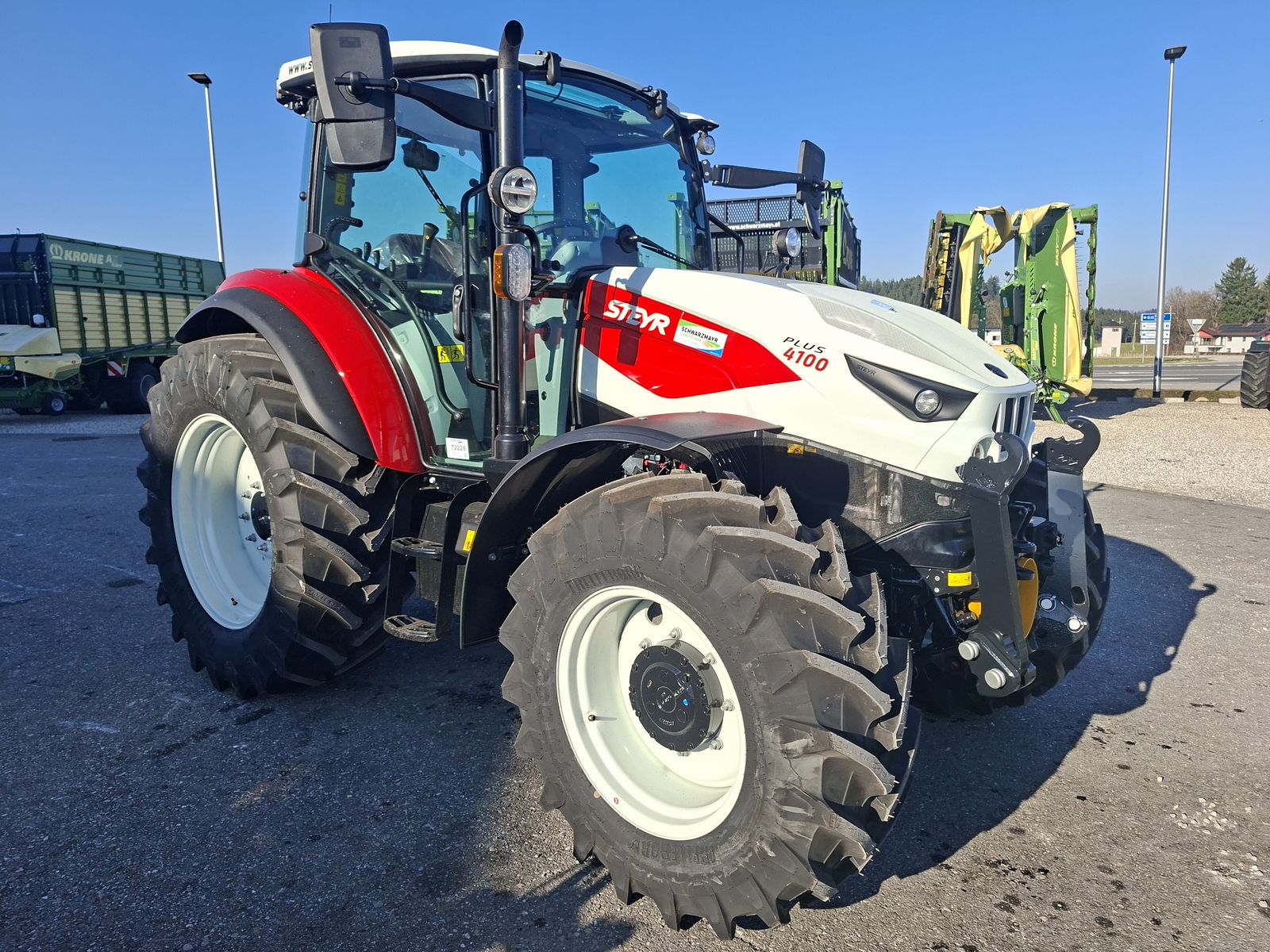 Seitenansicht - Steyr 4100 PLUS