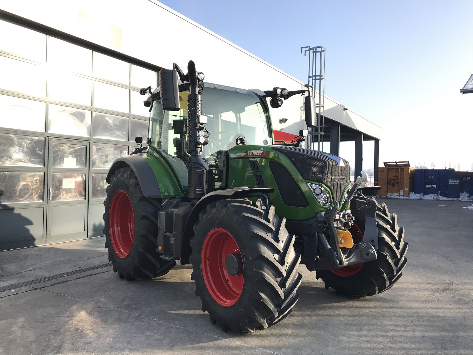 Seitenansicht - Fendt 516 Vario FendtONE Seitenansicht - Fendt 516 Vario FendtONE