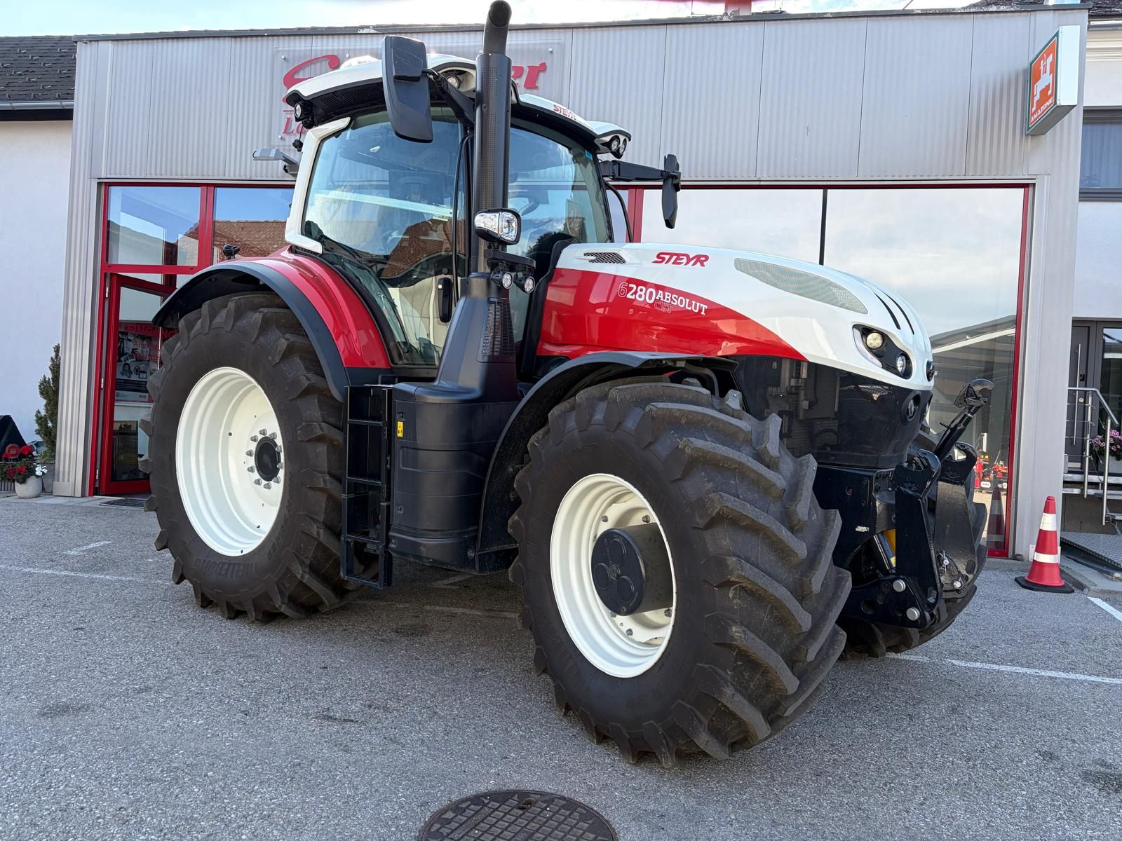 Seitenansicht -Steyr 6280 Absolut CVT